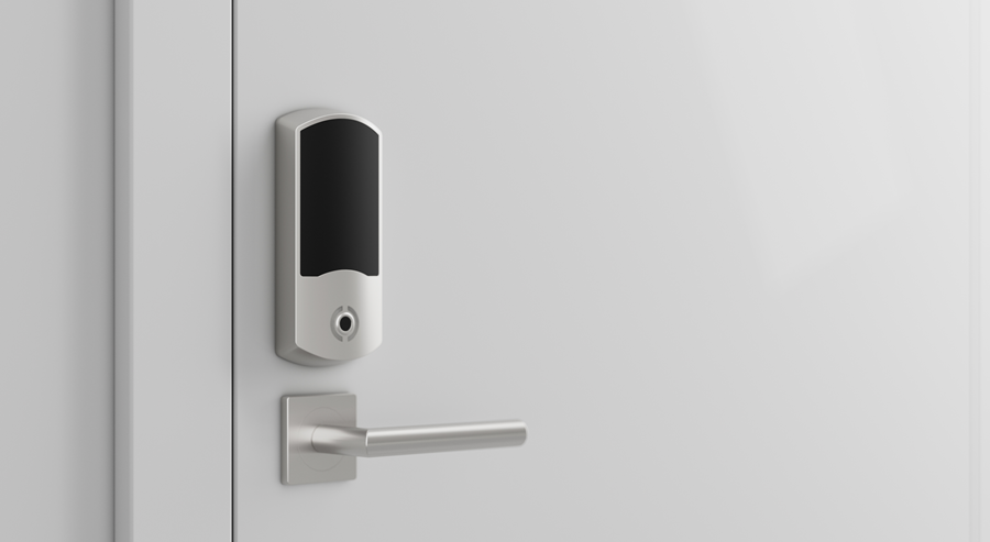 Access Control with security and remote monitoring for commercial building 